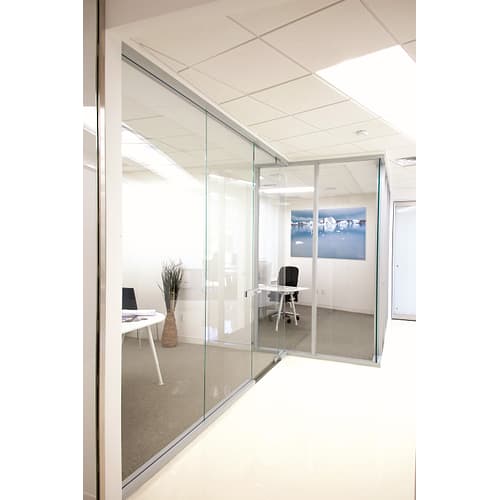 dormakaba PURE Enclose_Framed_Pivoting_Glass Partitions_IGS